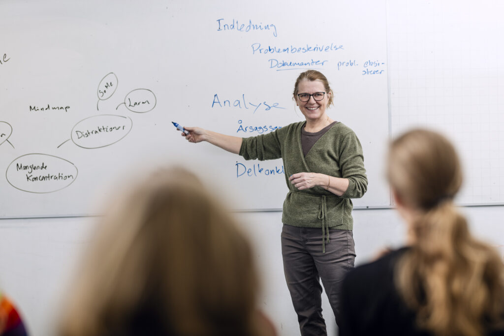 undervisning af gymnasieelever
